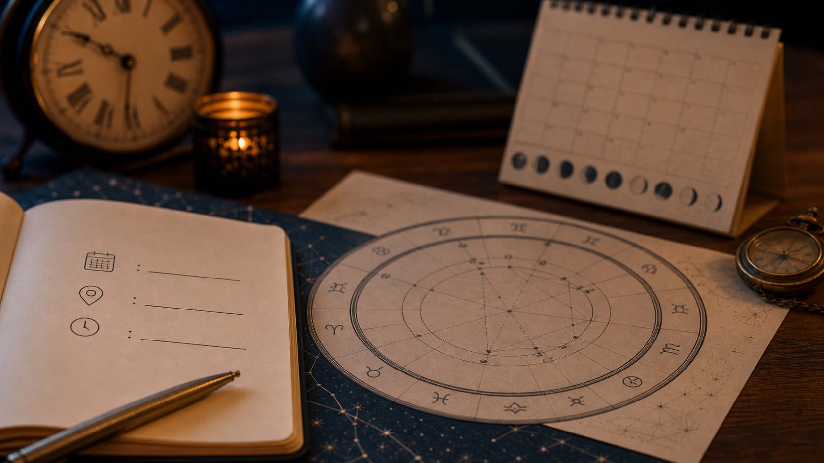 Birth Chart Reading Without Birth Time: What Astrology Can Still Tell You