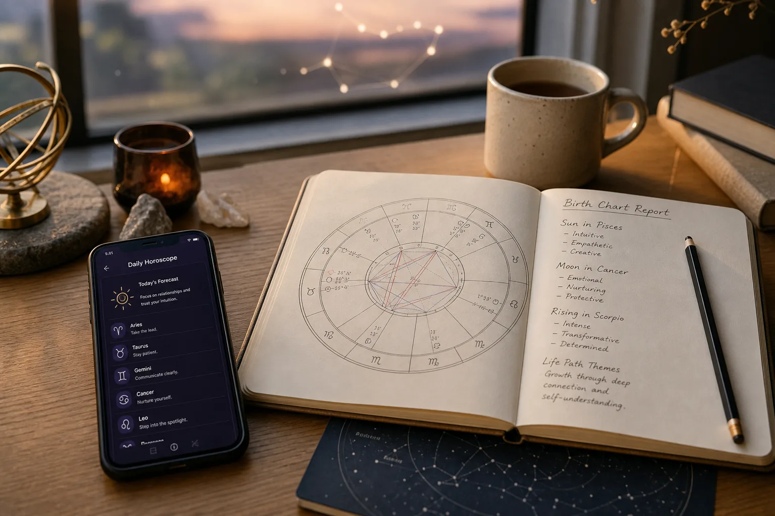 Birth Chart Report vs Daily Horoscope: Which One Should You Use?