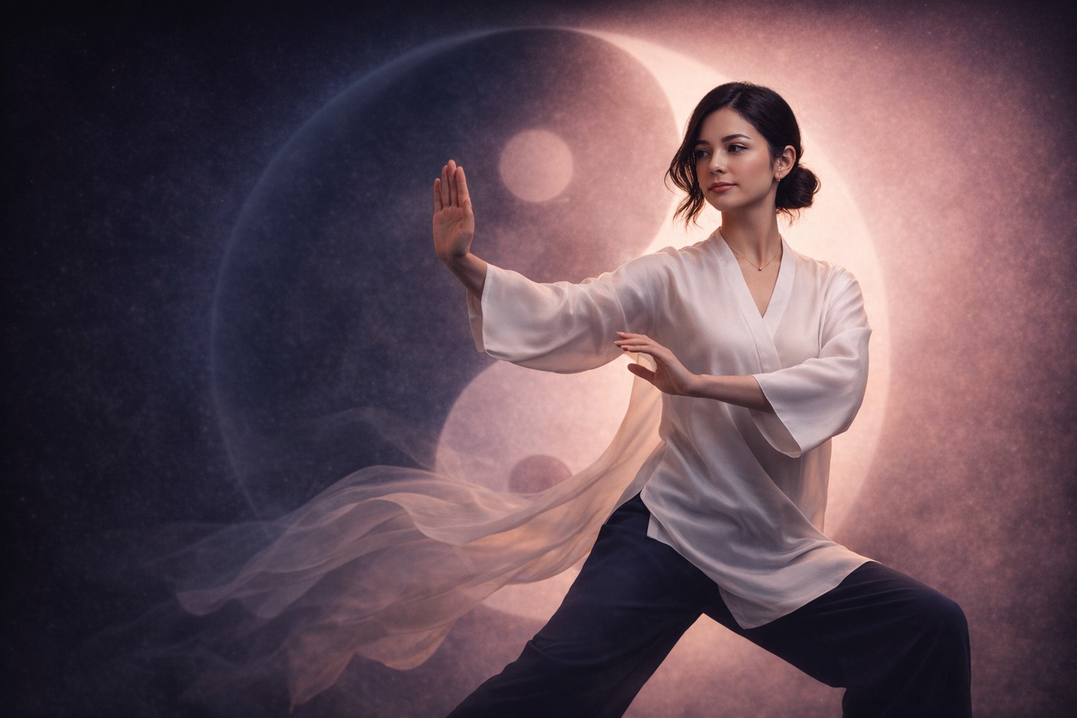 A calm movement-focused image that supports balance and regulation themes.